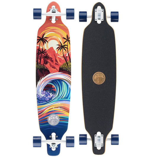 OSP Sunset / Slide Fade / Shapes - 39" Longboard Twin Tip Skateboard