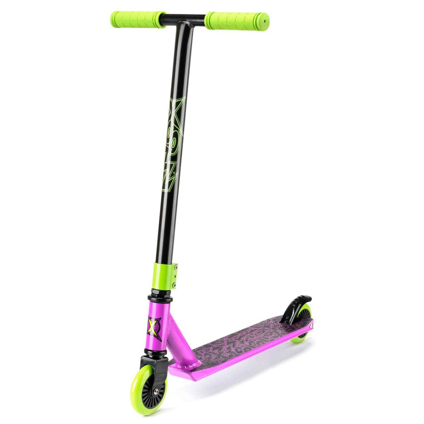 XOOTZ® - STUNT SCOOTER (Toxic Purple / Hazard Red)