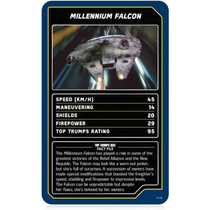 Star Wars Starships Top Trumps Card Game