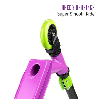 XOOTZ® - STUNT SCOOTER (Toxic Purple / Hazard Red)