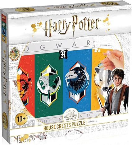 GP-FIV Harry Potter Crests 500pc Puzzle