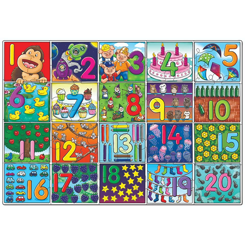 Big Number Jigsaw Puzzle1