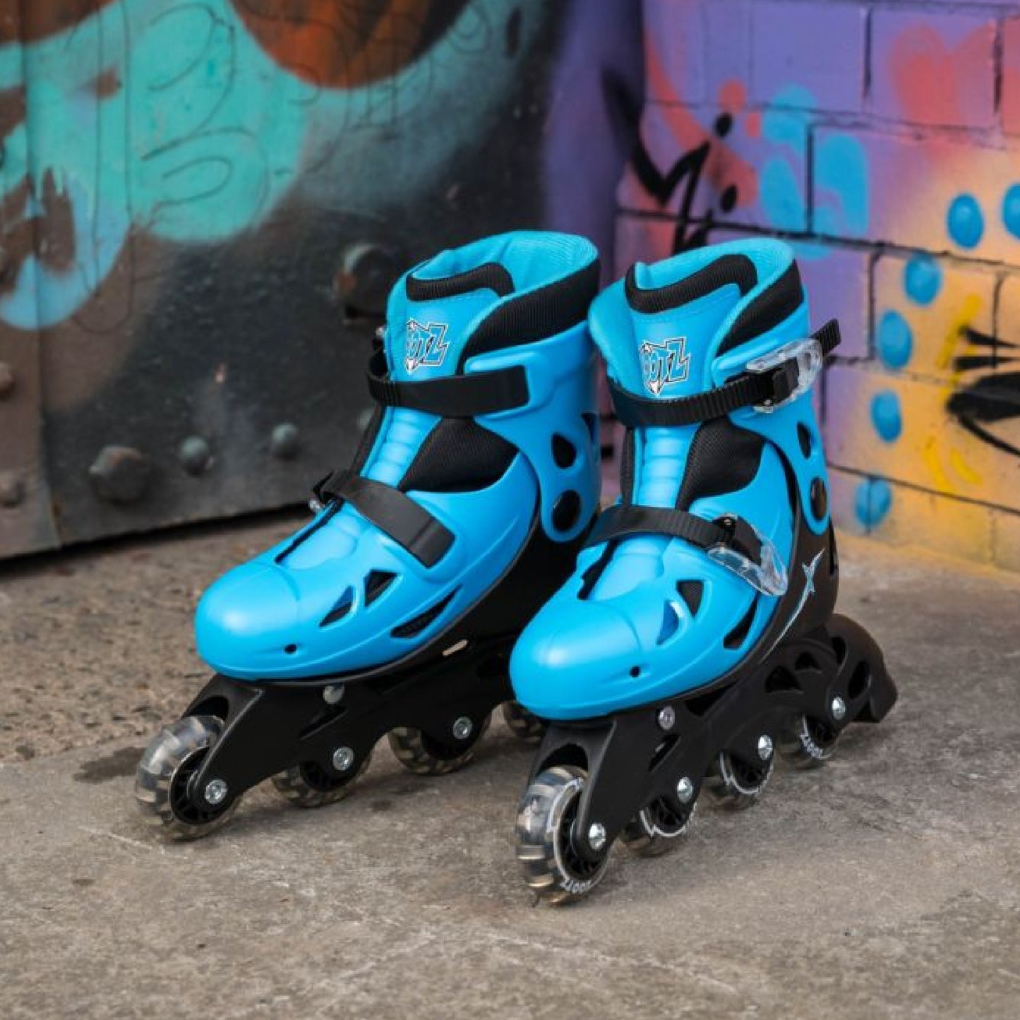 XOOTZ  TY6066-S- INLINES SKATES BLUE SMALL