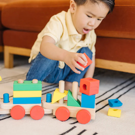 Melissa And Doug Stacking Train