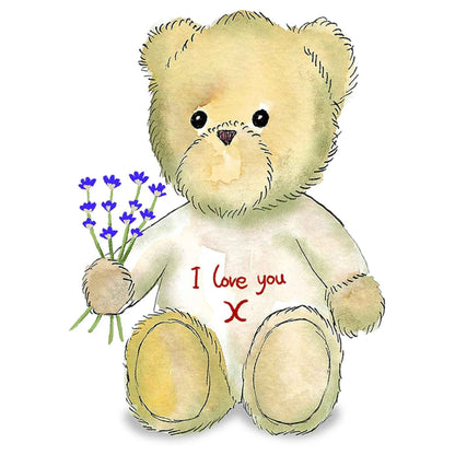 Warmies® Sentiments Bear Furry Plush Toy