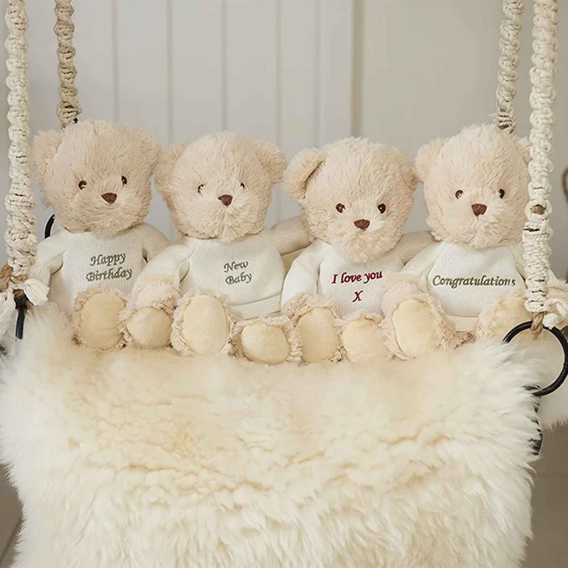 Warmies® Sentiments Bear Furry Plush Toy